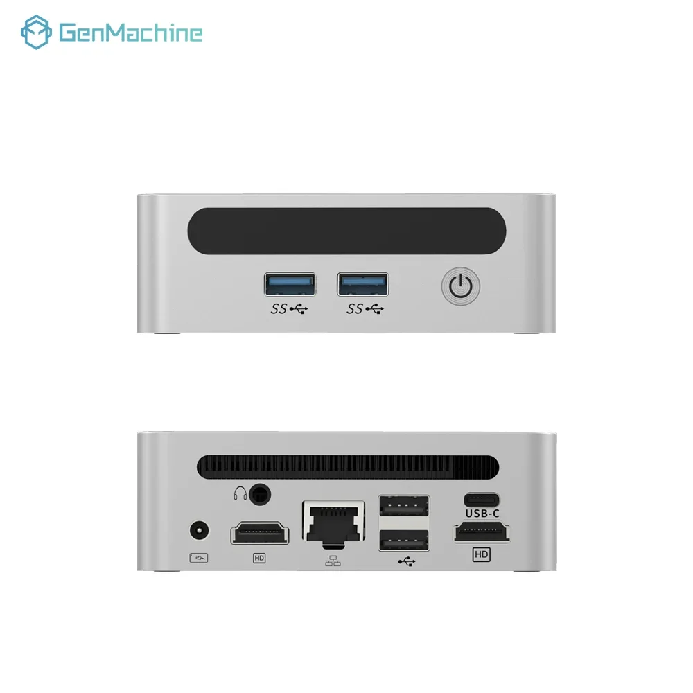 GenMachine جديد AMD Ryzen 7 5800H Win11 كمبيوتر صغير DDR4 Wifi 6 BT 5.2 كمبيوتر ألعاب مكتبي OEM ODM 3 شاشة عرض #6