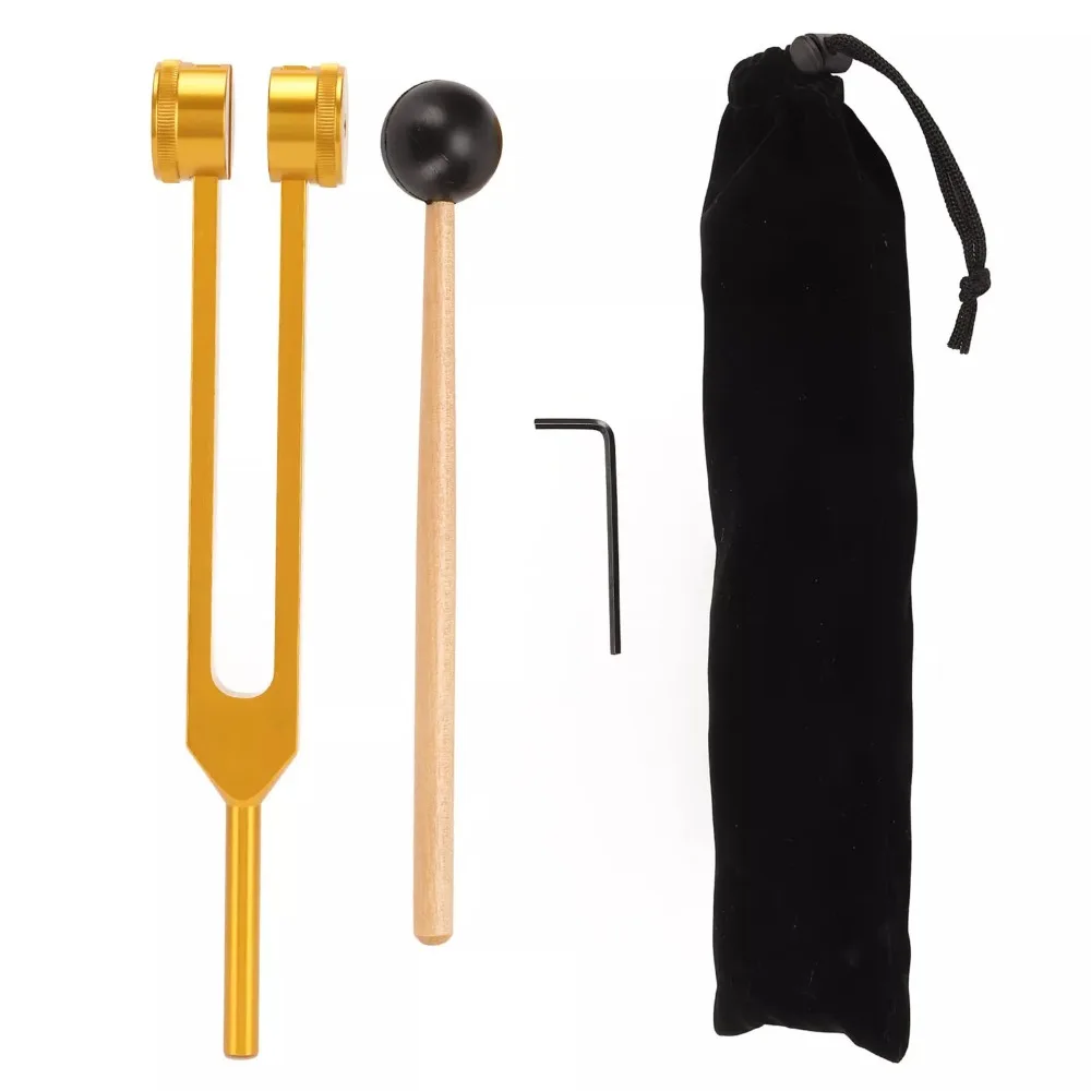 

128Hz Tuning Fork Set Weighted Ear Cleaning Tools Healing Tuning Fork Yoga and Meditation Accessories