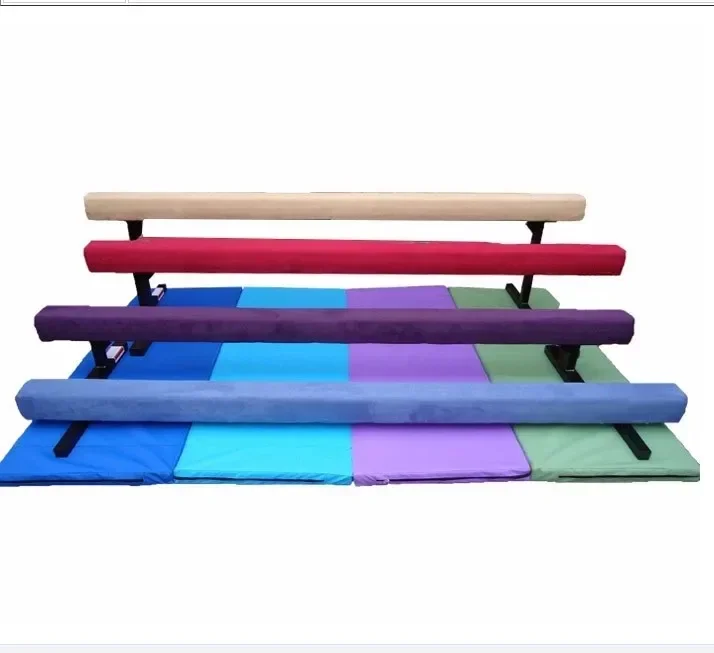 Home Use Adjustable Balance Beam Gym Training Equipments Gymnastics Low Balance Beam For Sale