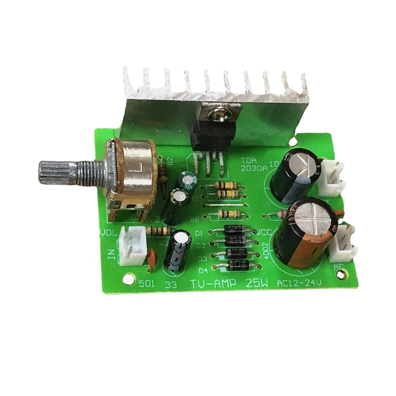 TDA2030 12V 20W Amp Mono Amplifier Board Module Single Power Supply Volume Adjustable L41E