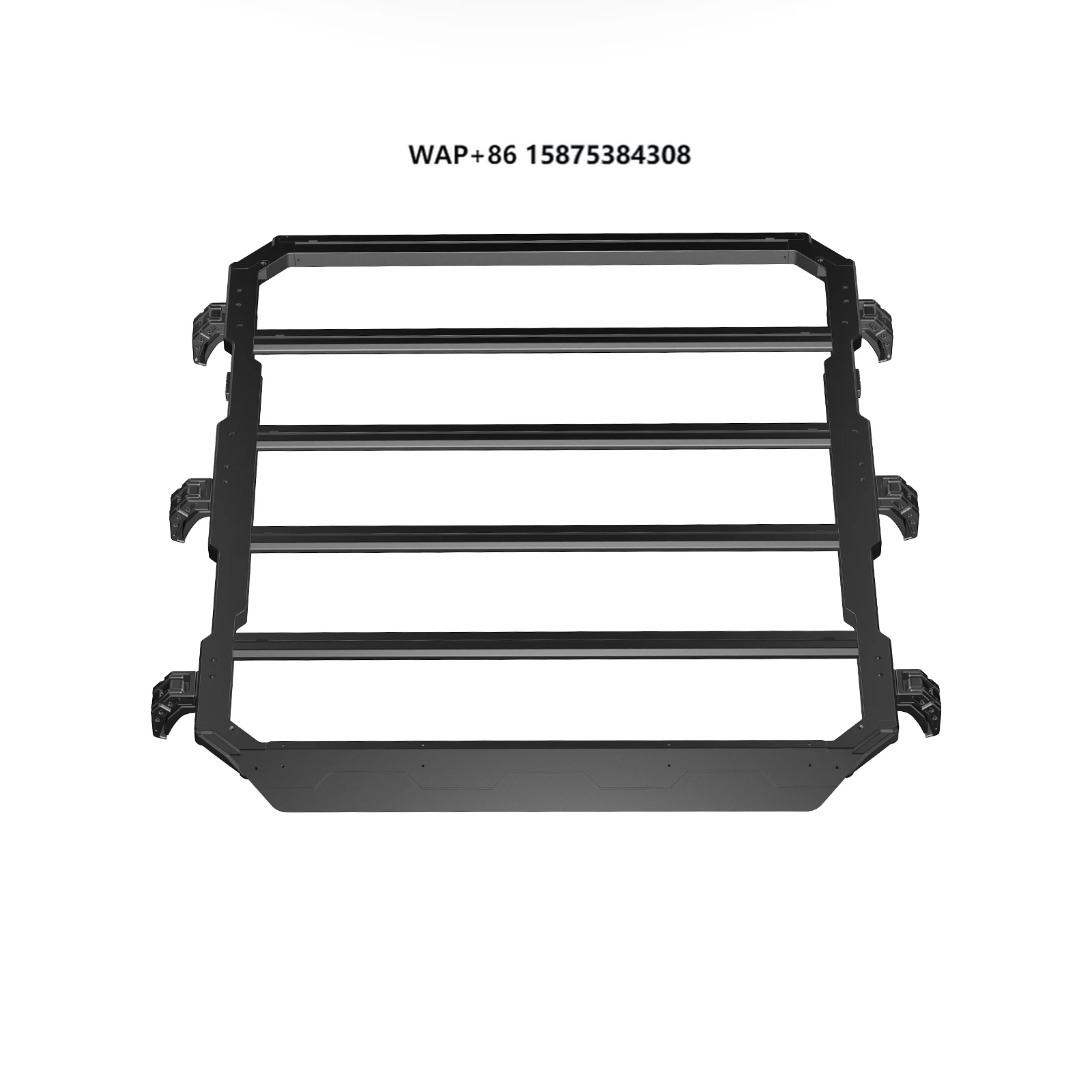 Multifunctional Black Aluminum Roof Rack Platform Car Luggage Rack for Truck