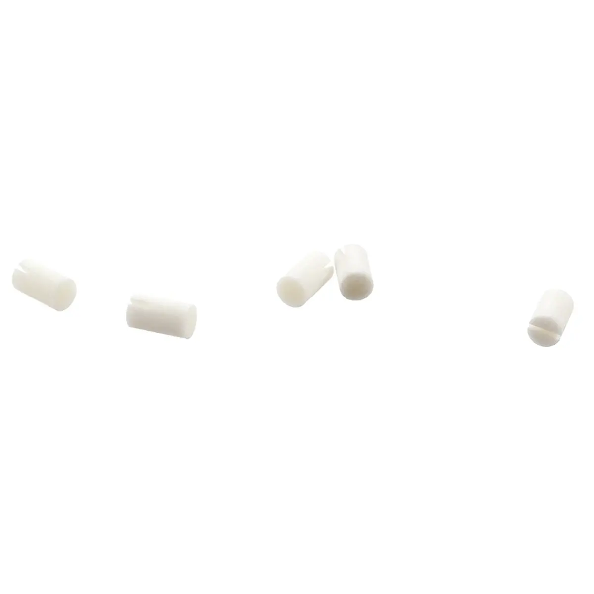 New arrival  5pcs Real Bone Banjo 5th String Nut 5th String Guide Nut for Banjo Neck Replacement Accessory 5x3mm