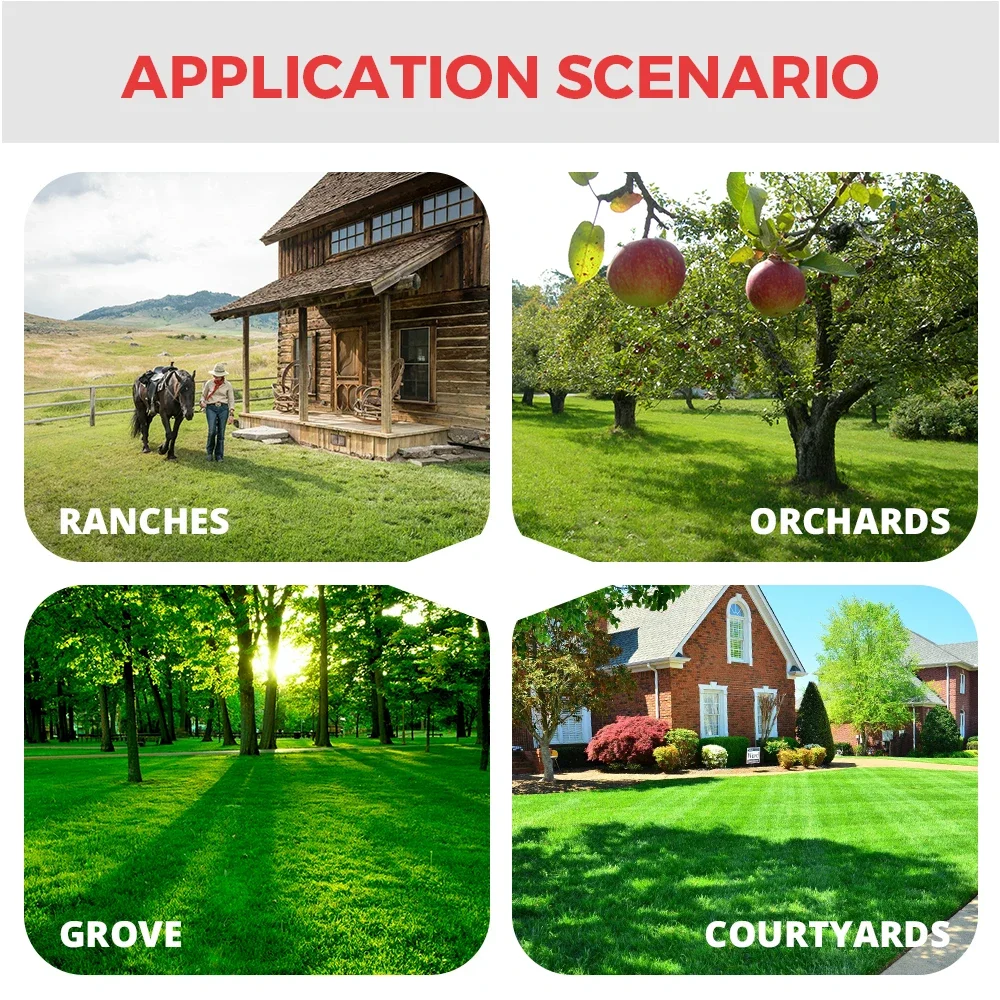 جزازة العشب المخصصة التي يتم التحكم فيها عن بعد، جزازة العشب المجنزة الأوتوماتيكية، شفرة مزدوجة قوية رباعية الأشواط، مناسبة لمروج الحديقة