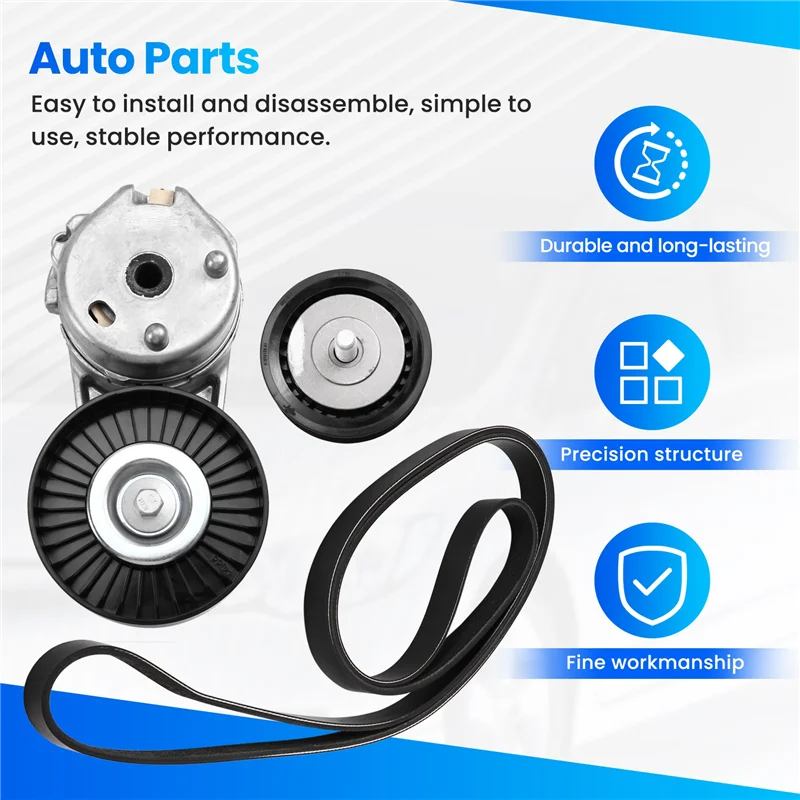 

Well LR035502 LR035493 LR036304 Diesel Alternator Drive Belt Tensioner Pulley For Land Rover Range Rover Sport Discovery 4