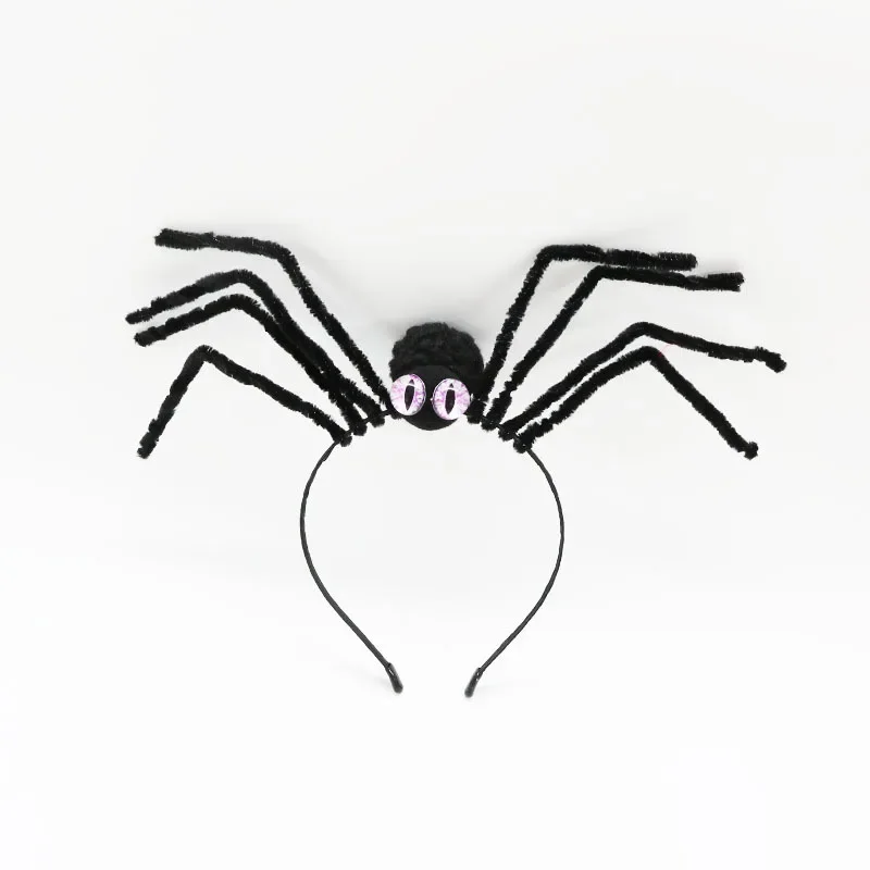 Halloween Hoofdband Leuke Spider Haar Hoepel Vrouwen Meisjes Spider Vorm Hoofdband Halloween Cosplay Kostuums Maskerade Accessoires