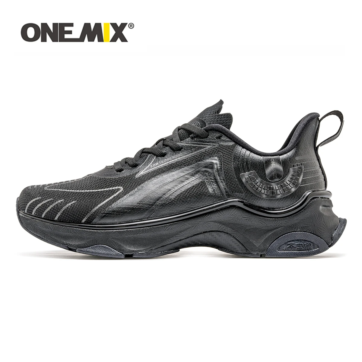 

ONEMIX 2024 new IRON ARMOR PRO Men Running Shoes Breathable Mesh Sport Shoes Lace Up Outdoor Jogging Shoes Fashion Sneakers