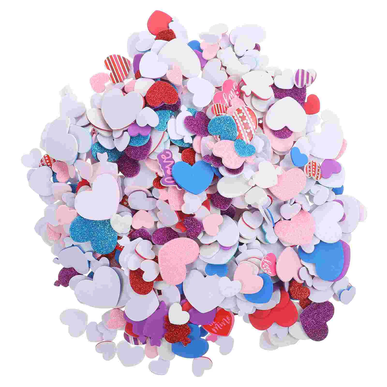 

Love Stickers Envelope Heart for Kids Wedding Party Adornments Cards Foams Supplies Self-Adhesive Valentine's Day