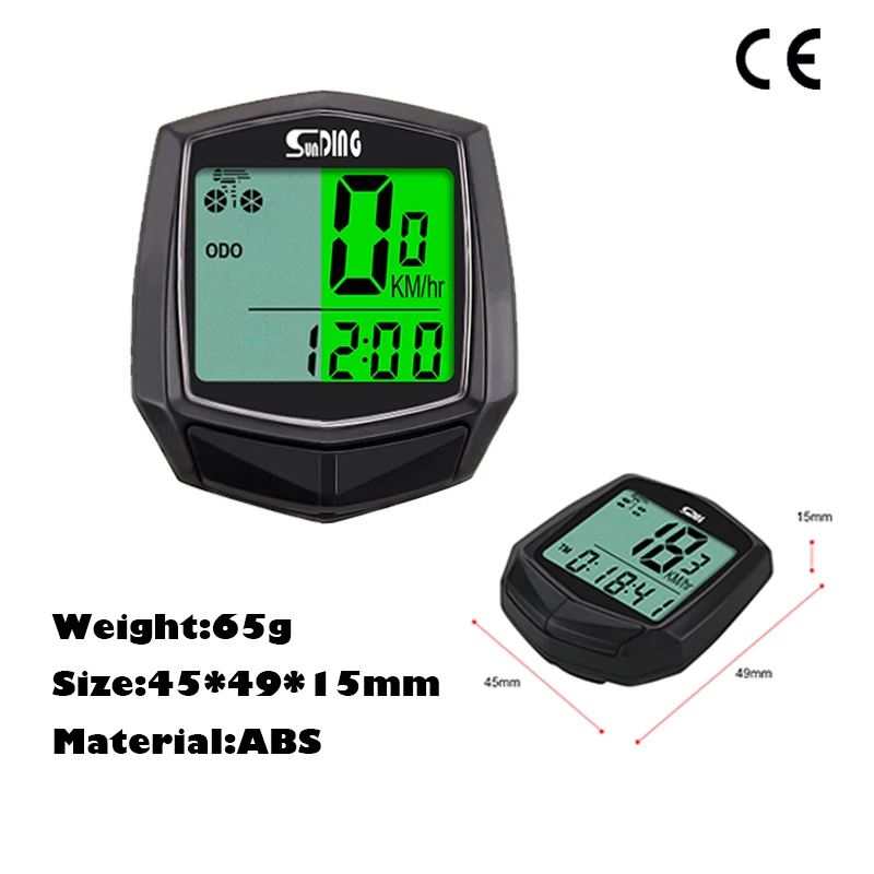 

Cycling Wired Stopwatch Multi-Function Bicycle Computer With Odometer Digital Accessories Waterproof bike Code Table Portable