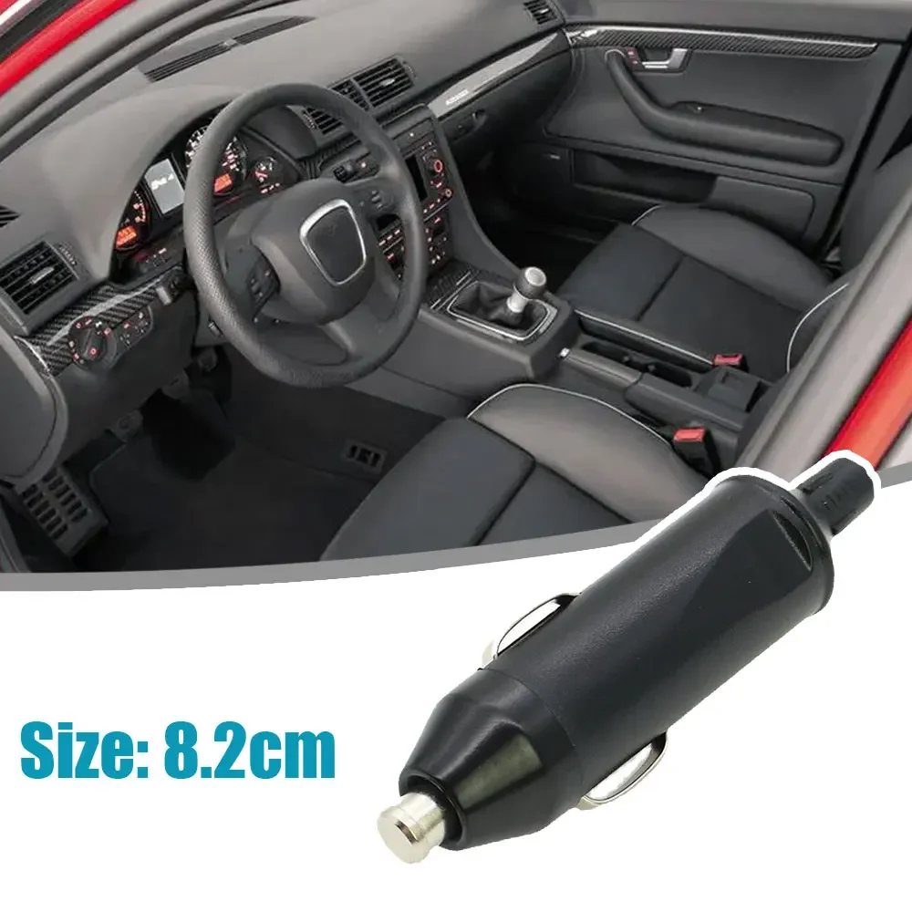 Car Cigarette Lighter Socket Converter Plug High Power Supply Plug 15A Fuse Tube 12V/24V Car USB Cigarette Lighter Charger Plug