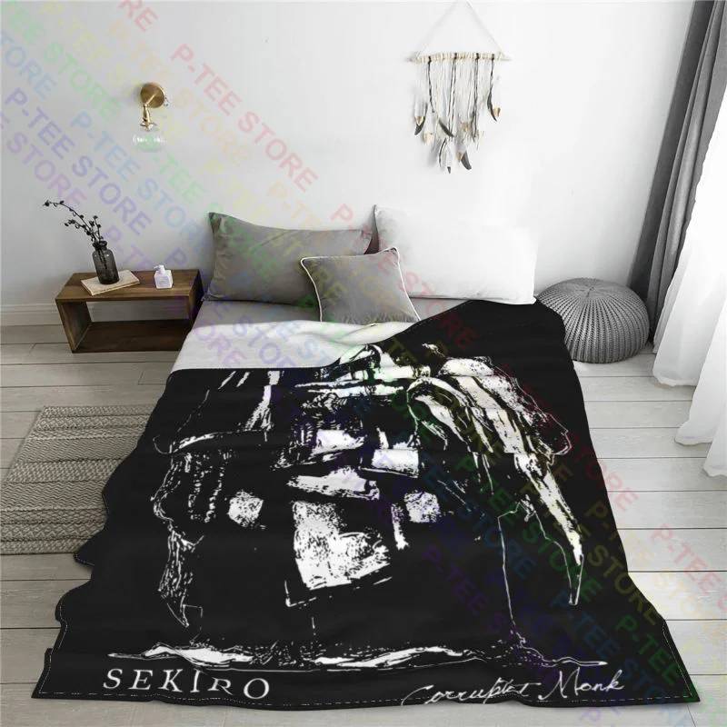 Sekiro Shadows Die Twice Hakaimon Ver. Kadokawa Limited Blanket Shaggy Comfortable Faux Fur Mink