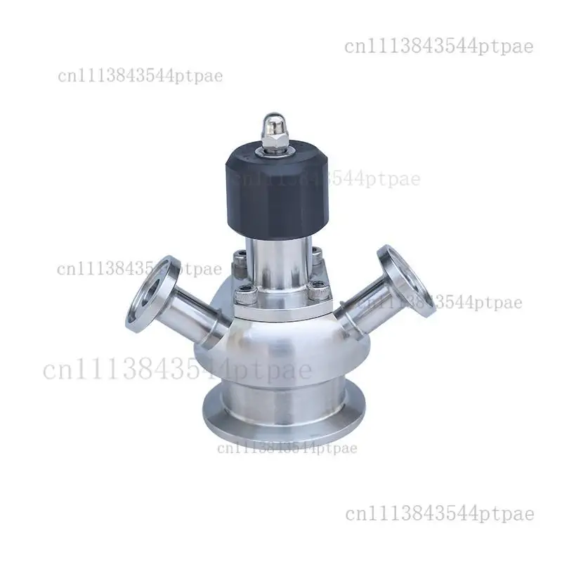Sanitary Stainless Steel Diaphragm Sampling Valve - Quick Connect Welded Thread Aseptic Manual Sampling Valve