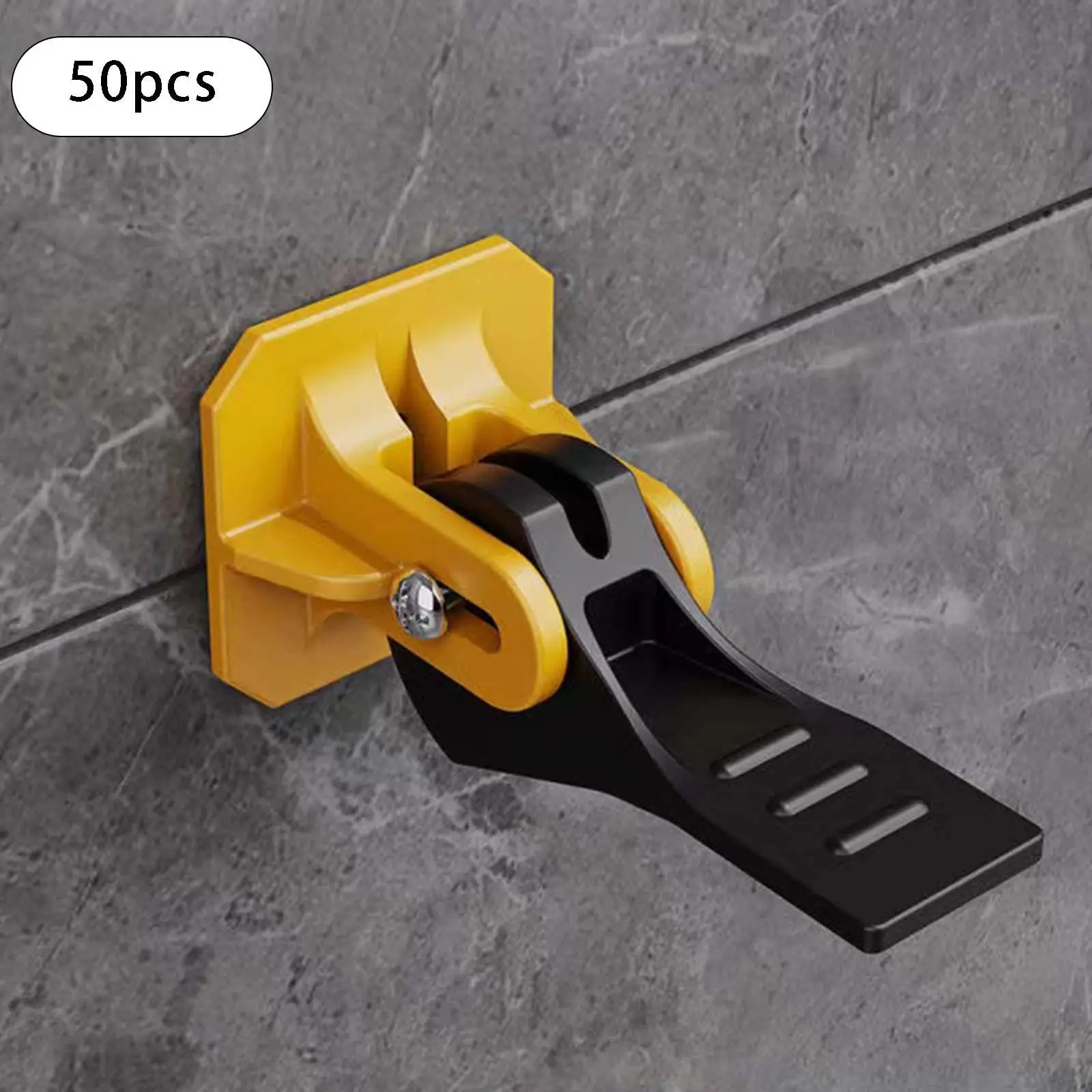 

50Pcs Tile Leveler Adjuster High Precision Positioning Locator Spacers Tile Leveling System for Door Panel Floor Ceramic Tile