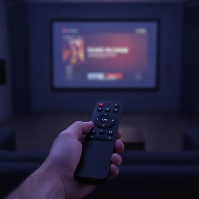 Replacement HY300 PRO Remote Control No Setup Required Plug & Play Compatible with HY300 PRO Projector for Daily Use