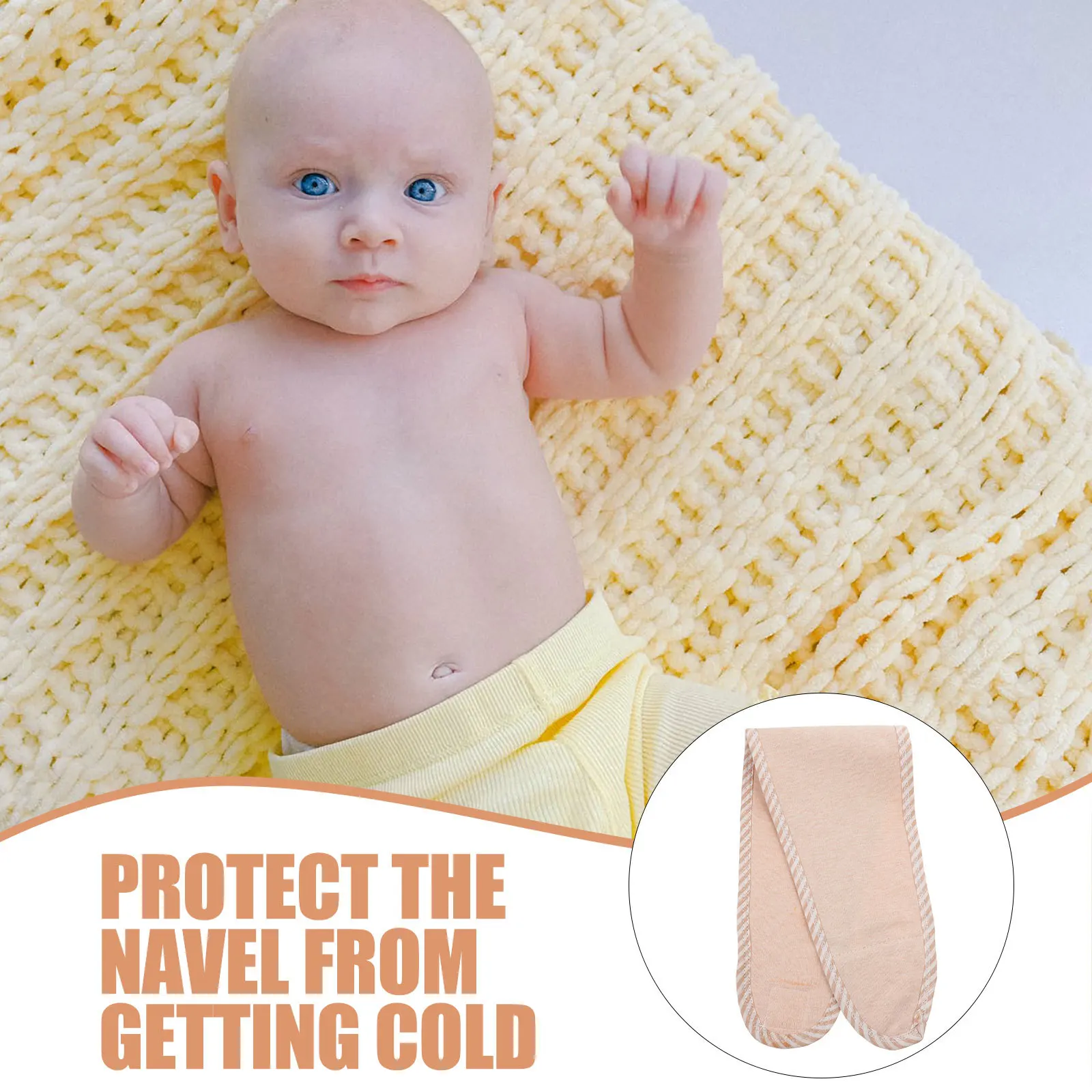 

4Pcs Thick Warm Cotton Baby Belly Bands Infant Breathable Soft Navel Belts Newborn Toddler Belly Protective Covers