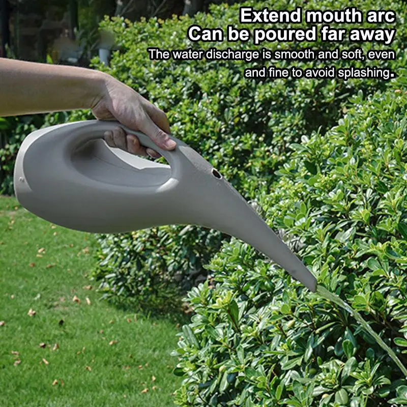 の＃ Plastic Long Mouth Flower Watering Can Precise Water Guide, Straight To The Root Non-slip, More Convenient To Use