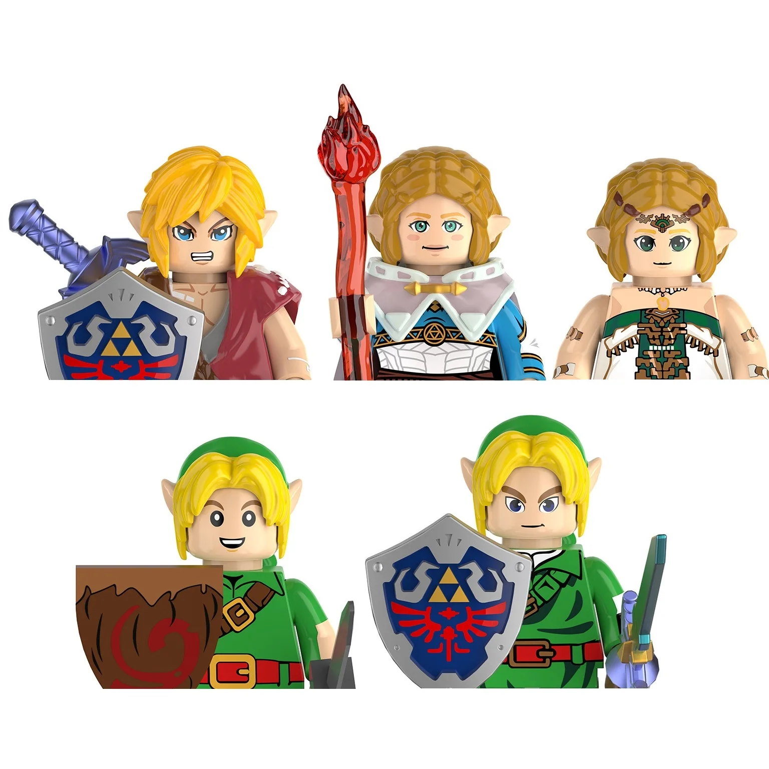 

DT8906 Дикий набор строительных блоков Король Рыцарь и принцесса Мини-фигурки игрушки