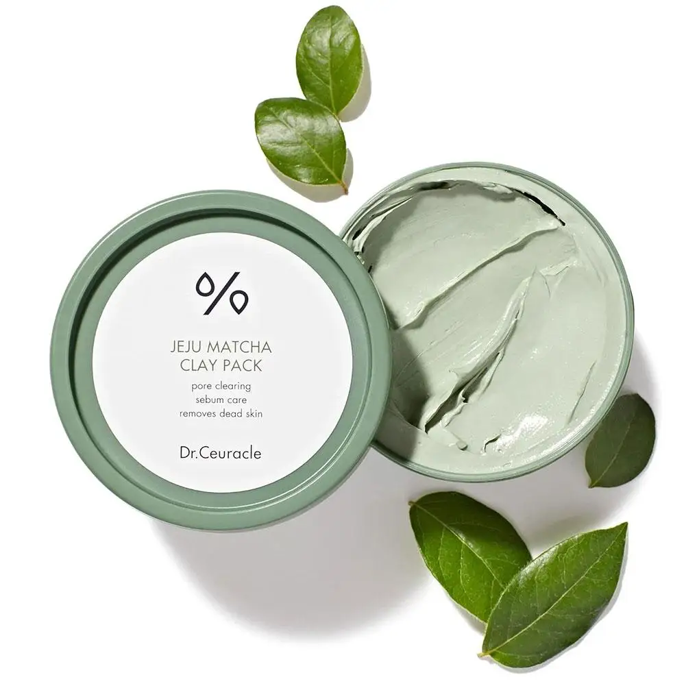 حزمة Dr.Ceuracle Matcha Clay Pack وحزمة حبيبات الأرز وتقشير وترطيب وتنظيف عميق ومناسبة لجميع أنواع البشرة #1