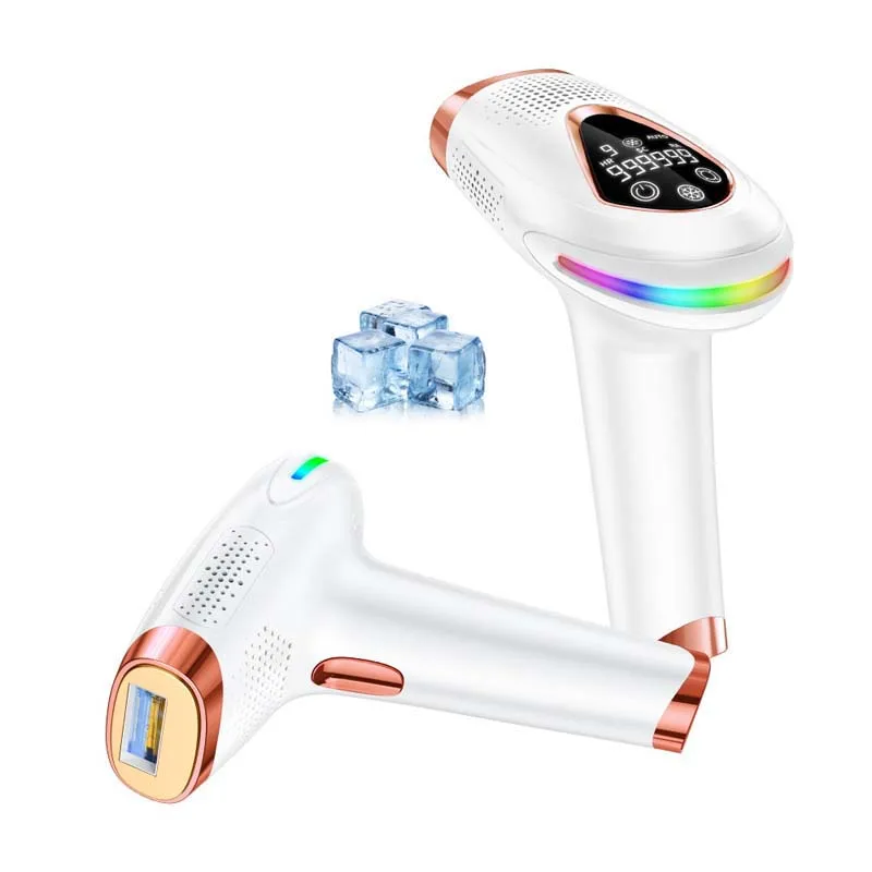 Ice‑Cooling Painless Hair Remover, Home‑use Full‑Body Epilator for Face, Underarm, Bikini Area for Men & Women