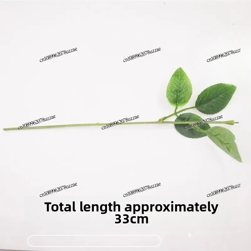 Flower Branch with Leaves Simulation Rose Soap  Single Branch Florist, Material Plastic