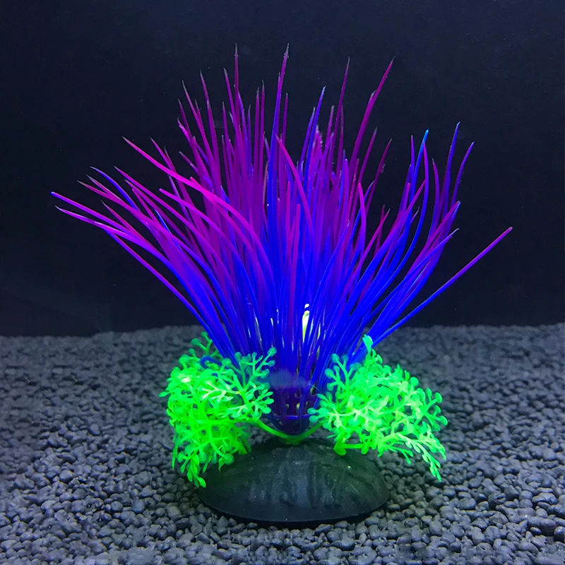 Fish Tank Grass Decoration Artificial Aquarium Decor Plants Water Weeds Ornament Aquatic Plant  Accessories ﻿