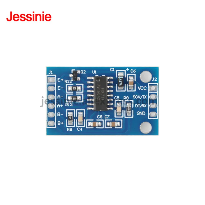 HX711 Load Cell AD Sensor Tekanan Berat Modul AD dengan Layar Instrumen Penimbangan 24-bit Timbangan Elektronik Untuk Arduino