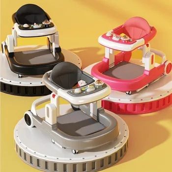 2022 New Baby Walker Anti-o-leg Baby Stroller Multifunctional Anti-rollover Stroller Toodler Walker Baby Walker With Wheel
