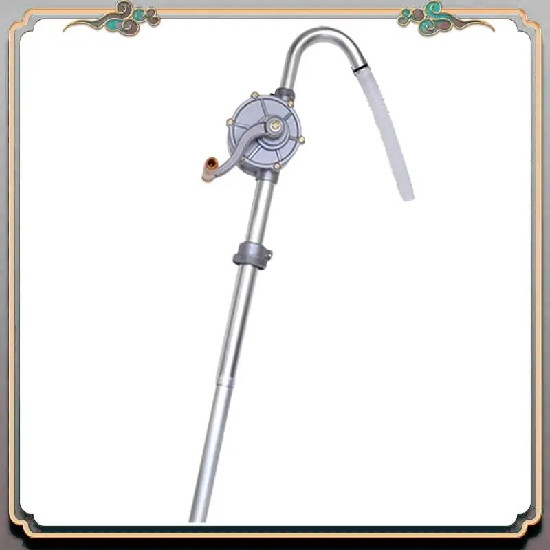 Reliable-15 To 55 Gallon Drum Pump, Upgraded All-Aluminum Oil Transfer Barrel Pump, Hand Fuel Pumps For Diesel, Hydraulic Fluid