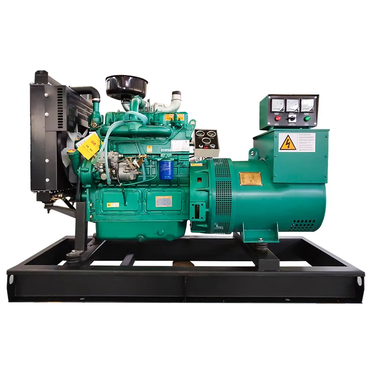 Weifang Ricardo Diesel Generator Set 30kw 50kva 50kw 50HZ for Electric Power Plant 100kw 200kw 300kw Open Generator