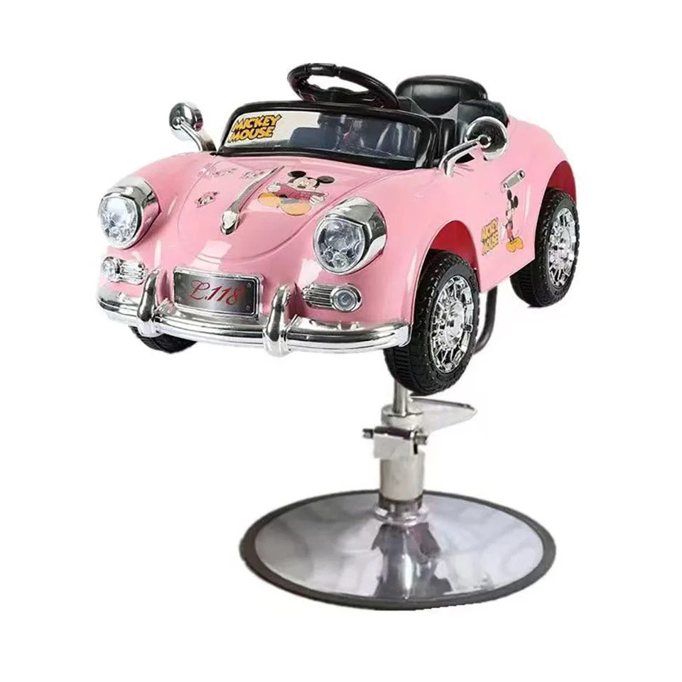 Children S Salon Equipment Kids Hair Cutting Baby Toy Electric Ride On Car Salon Chair Hairdressing Barber Chair MY-11045