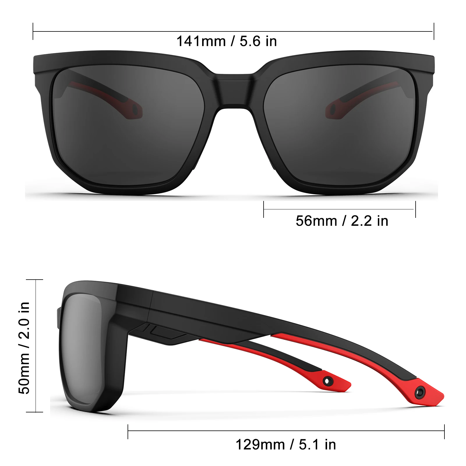 Suukaa New Cycling Glasses UV400 UV Protection for Men and Women Outdoor Sports Sunglasses, Cycling, Hiking Sunglasses