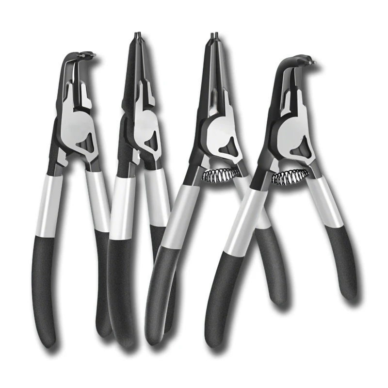

7 Inch Circlip Pliers Internal External Ring Spring Pliers For Removing and Installing Round Snap Locking Rings Hand Tools 1pcs