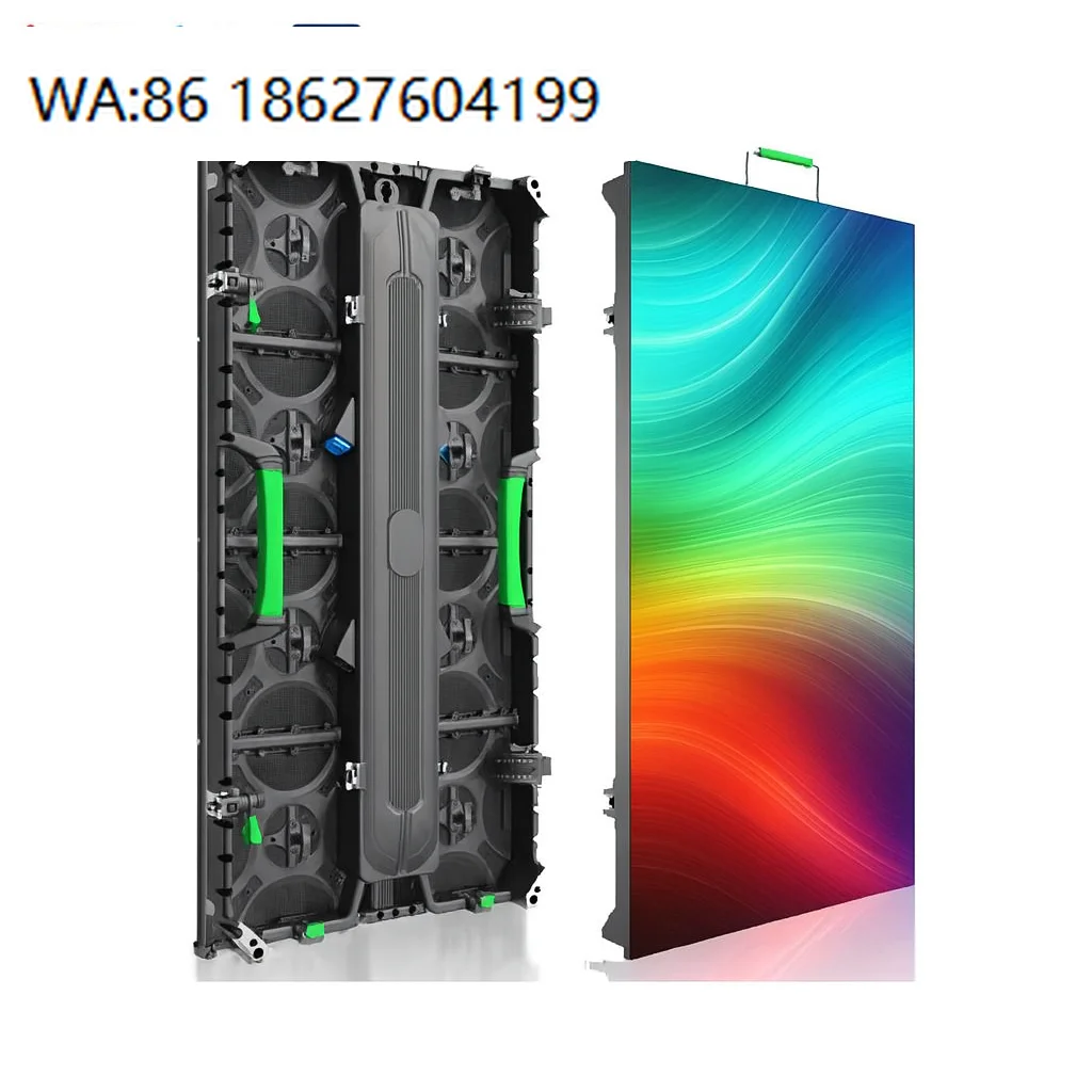 Panel de video LED de fácil mantenimiento con acceso frontal para alquiler, empalme sin interrupciones, P26 P391, alta frecuencia de actualización para escenarios interiores y exteriores