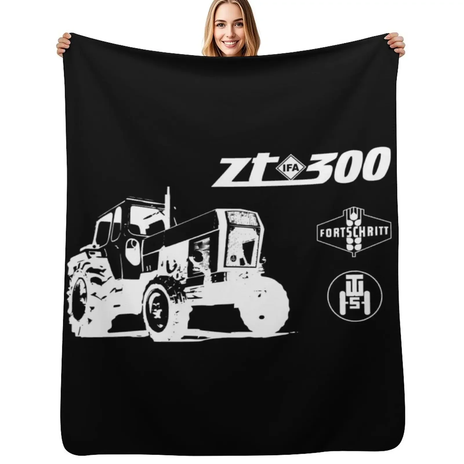 

Progress ZT 300 tractor Throw Blanket Luxury Designer halloween Thin Shaggy Blanket