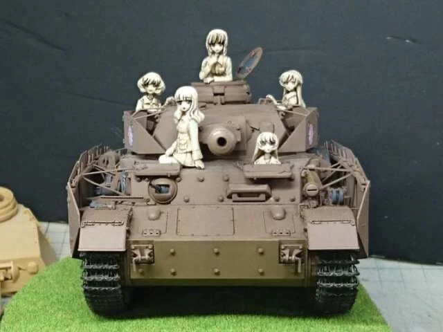 1/35 Final Chapter Big Wash Anglerfish Group West Live Meihui Resin Soldier Model Kit GK Hand-Made Unassembled Unpainted