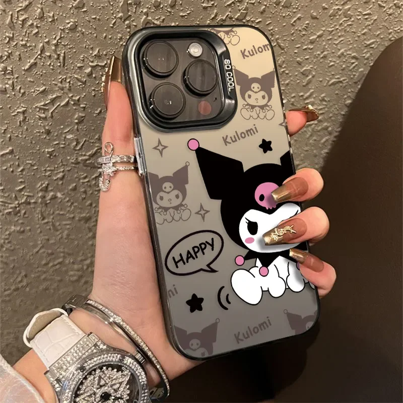 Cartoon Sanrios Kuromi Case for Xiaomi Redmi A1 A3 13C 9C 9T Note 8 9 9S 10 11 12 13 Pro K60 Ultra 4G 5G Matte Shockproof Cover