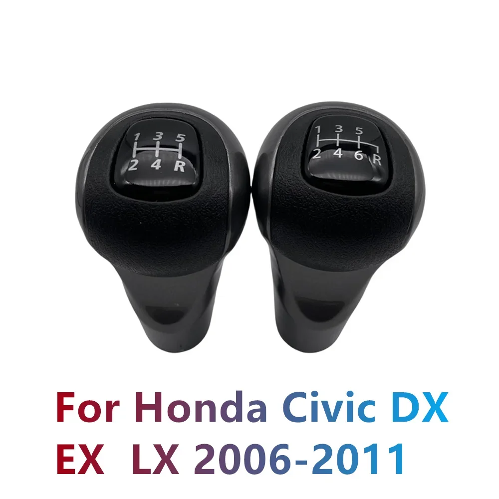 عالية الجودة سيارة NEWGear التحول المقبض 5 6 سرعة شيفتر رافعة عصا لهوندا سيفيك DX EX LX 4D 2006-2012 اكسسوارات السيارات