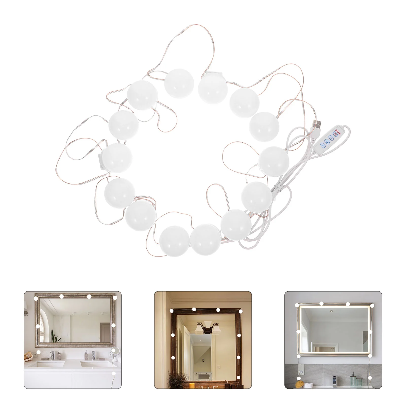 

14 Pcs Dressing Table Vanity Mirror Light Bulb Dressers Lights for Plastic Makeup