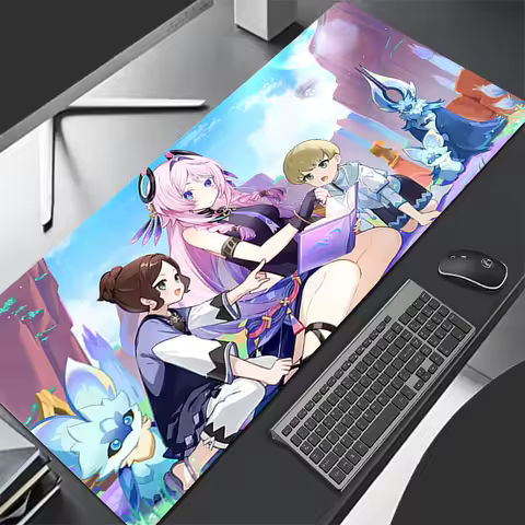 Mousepad Computer Gaming Accessories Keyboard Pad Office PC G-genshin Impact Citlali Rubber Mouse Pad Decoracion Desk Mouse Mat