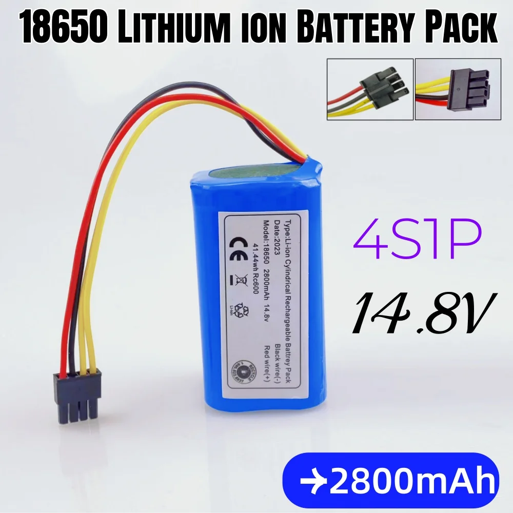 

Литий-ионный аккумулятор 14,8 В, 2800 мАч для робота-пылесоса 360 C50