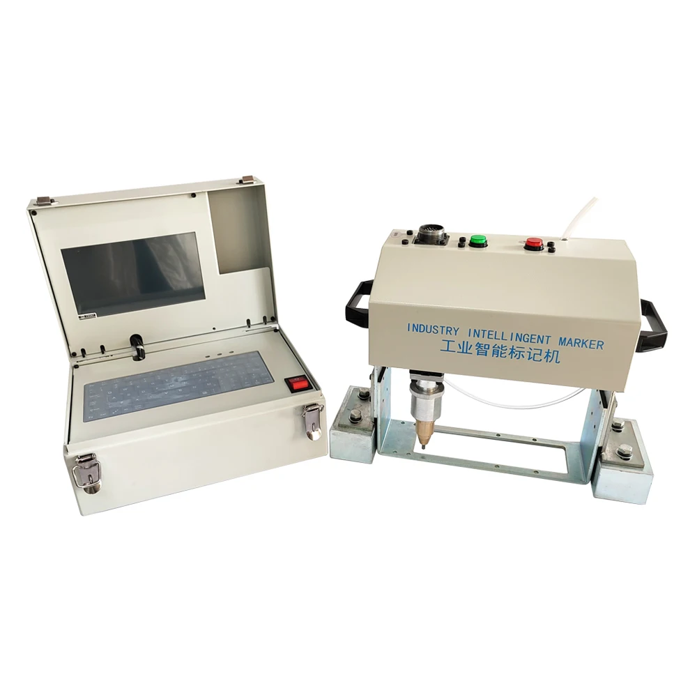 High Quality Portable  Dot Peen Marking Machine Steel Nameplate Vin Chassis Number Pneumatic Metal Engraving Machinery Thor X6