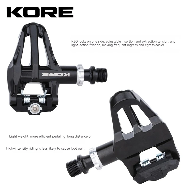 Tuupay road bicycle lock pedal KEO with lock plate pedal R540 aluminum alloy peilin self-locking pedal pedal