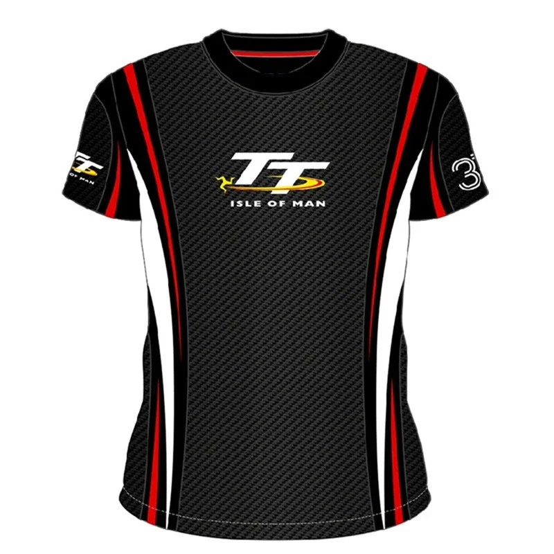 Isle of Man TT 3D Printed T-Shirts Motorcycle Racing Fashion Sports T Shirt Kids Tees Tops