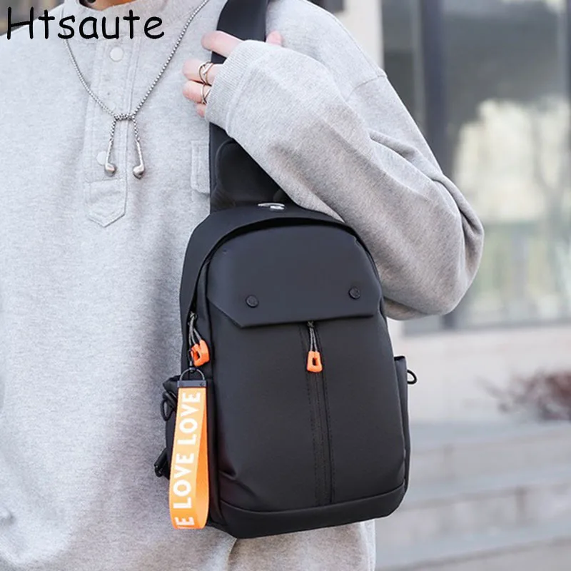 Business Bags Men Anti Theft Chest Bag Shoulder Pack Crossbody Package School Short Trip Messengers Gym Men's Sling Sports