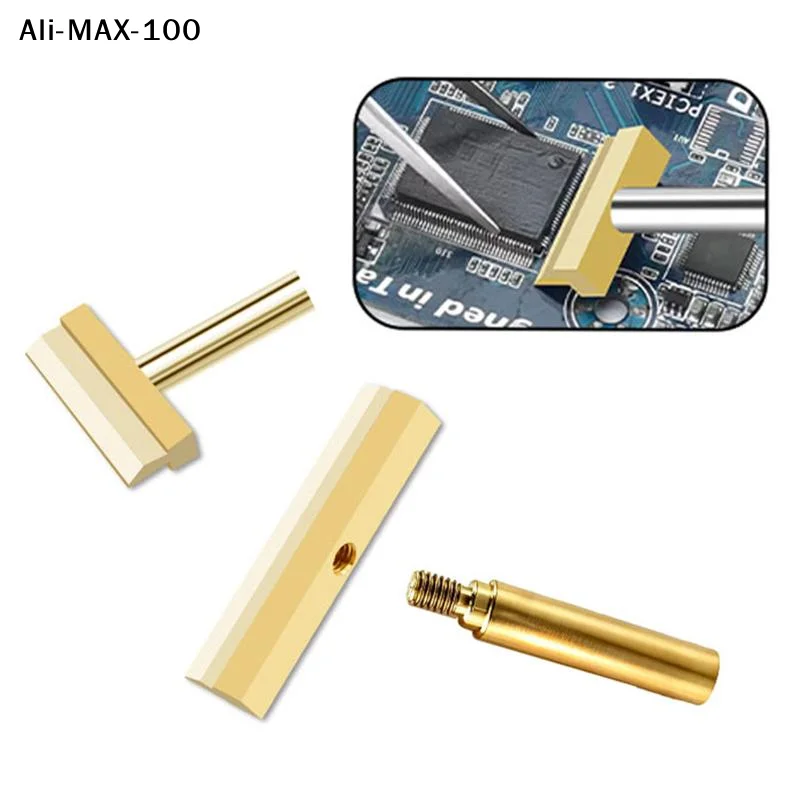 【Sv】Spade-shaped Aoldering Iron Tip 10.5-40mm Width, Suitable For 936-937-8898-8586-888D Series Soldering Iron Welding Tools