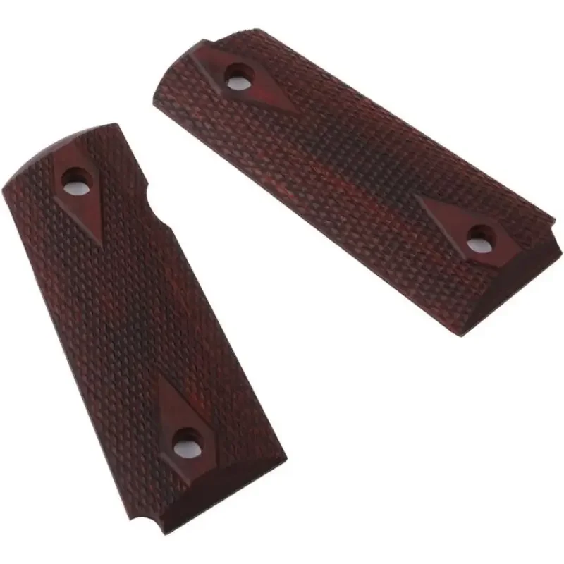 1 زوج من مسدس 1911 الساخن مخصص G10 التكتيكية مقبض التصحيح عدم الانزلاق دائم مقبض المواد المسلحة #6