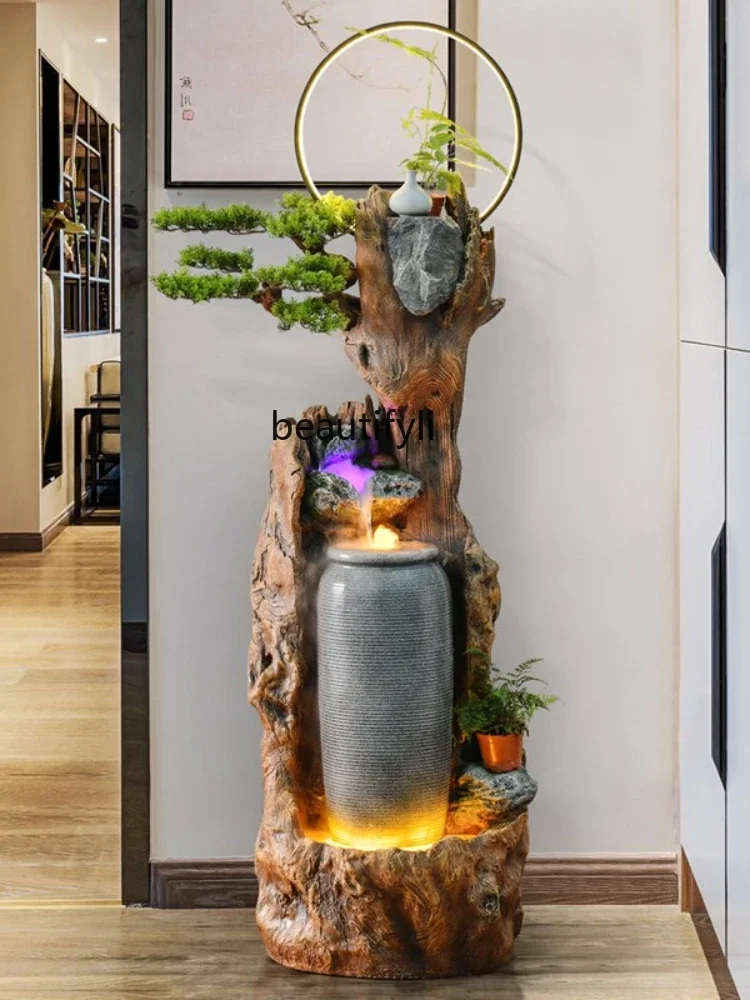 

cn8350 LHY LBX новый китайский стиль дзен украшения фонтан для воды дома гостиная и вид на готельный клуб