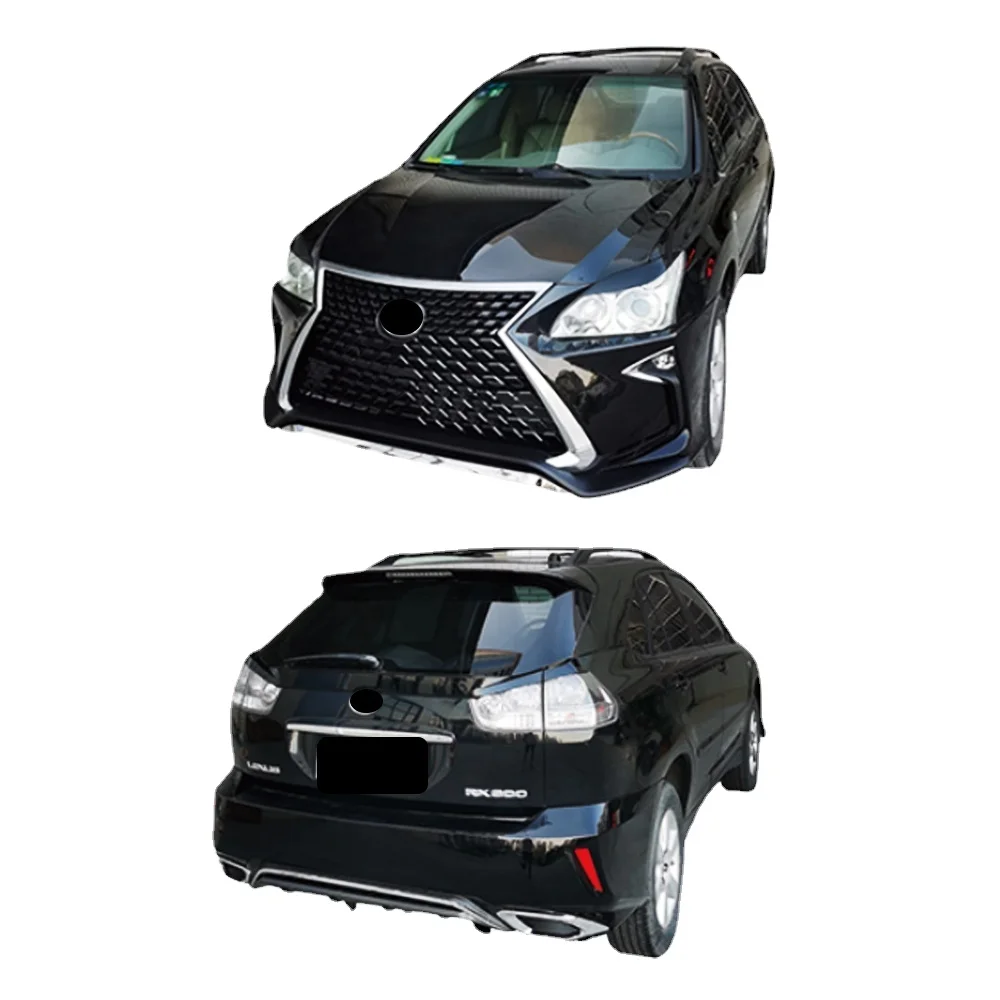 Car Face Kit For 2003 2004 2005 Lexus RX 330 upgrade 2016 RX Sport Style Car Bumper For 2006  2007 Harrier  Body Kit PP Material