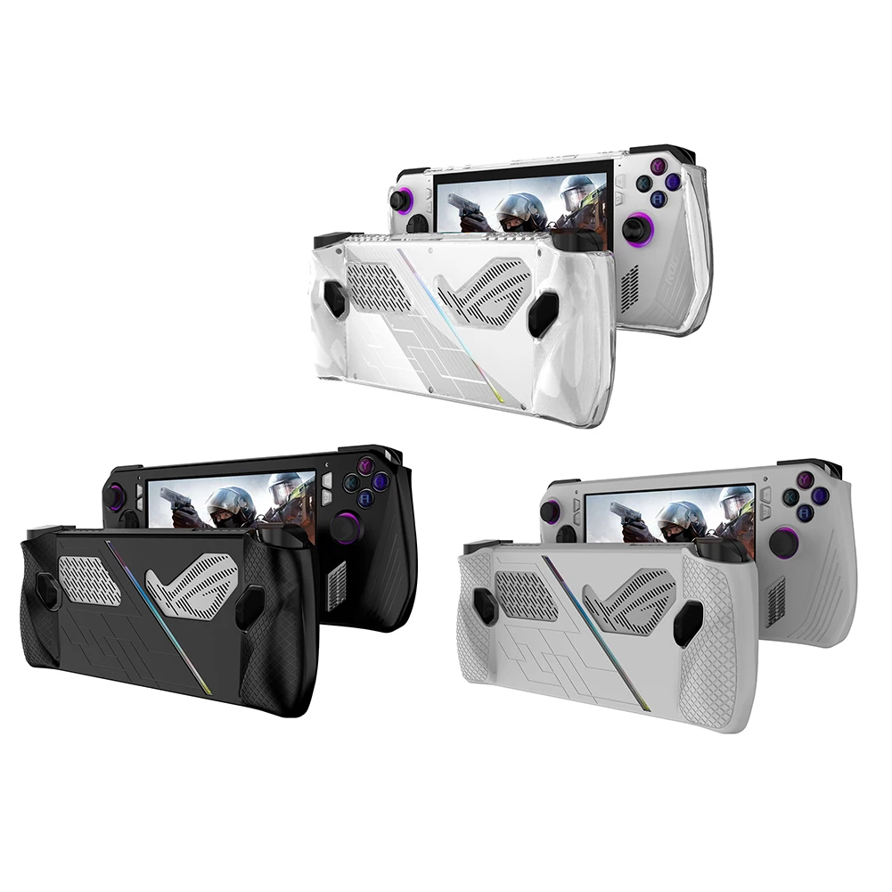 

Силиконовая/ТПУ защита консоли с кронштейном, защитный чехол, противоударные сменные аксессуары для Asus Rog Ally