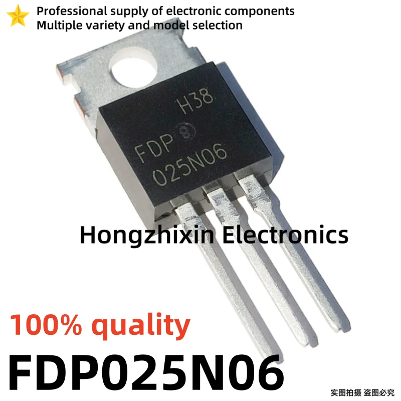 

10PCS NEW 100% quality FDP025N06 025N06 TO-220 N-channel MOSFET