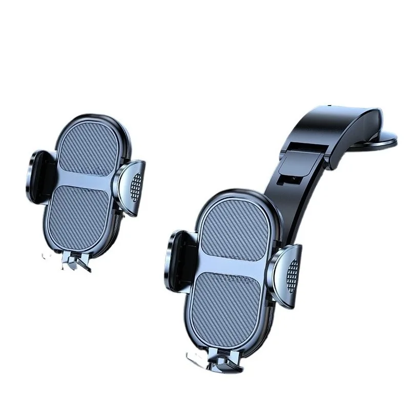 Dual-Use Car Phone Mount, Air Vent & Dashboard Suction Cup Holder Stable for Navigation